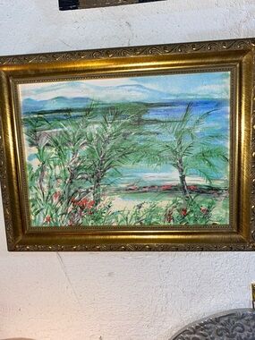 Edna Hible Beach Scene